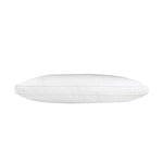 White J-Dream Plush gusseted pillow for hotels and resorts