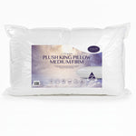 J-Dream Plush medium firm king pillow in retail packaging