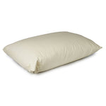 Beige Curatic medical pillow shown in three-quarter view on a white background.