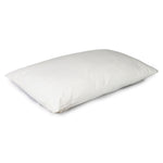White Curatic medical spray-and-wipe pillow shown in three-quarter view on a white background.