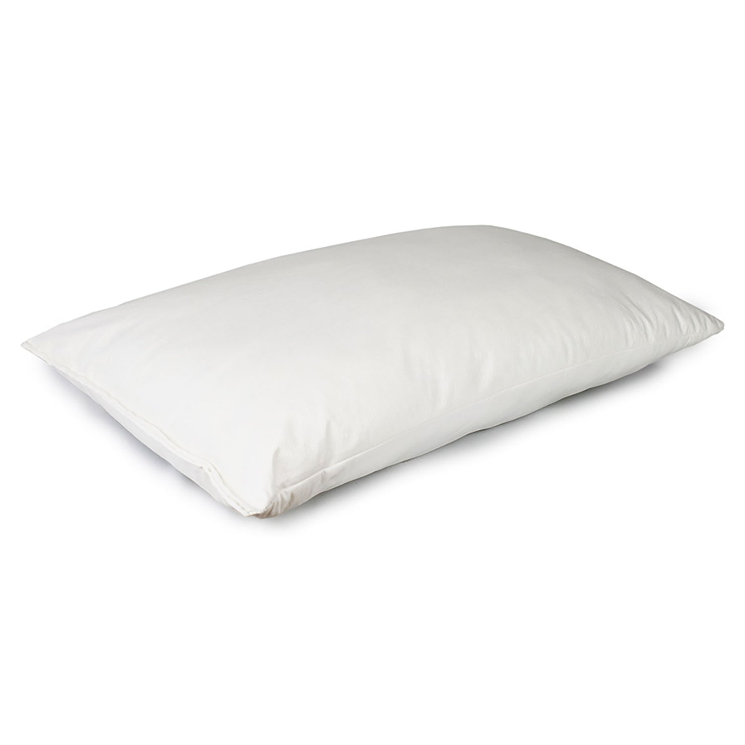 White Curatic medical spray-and-wipe pillow shown in three-quarter view on a white background.