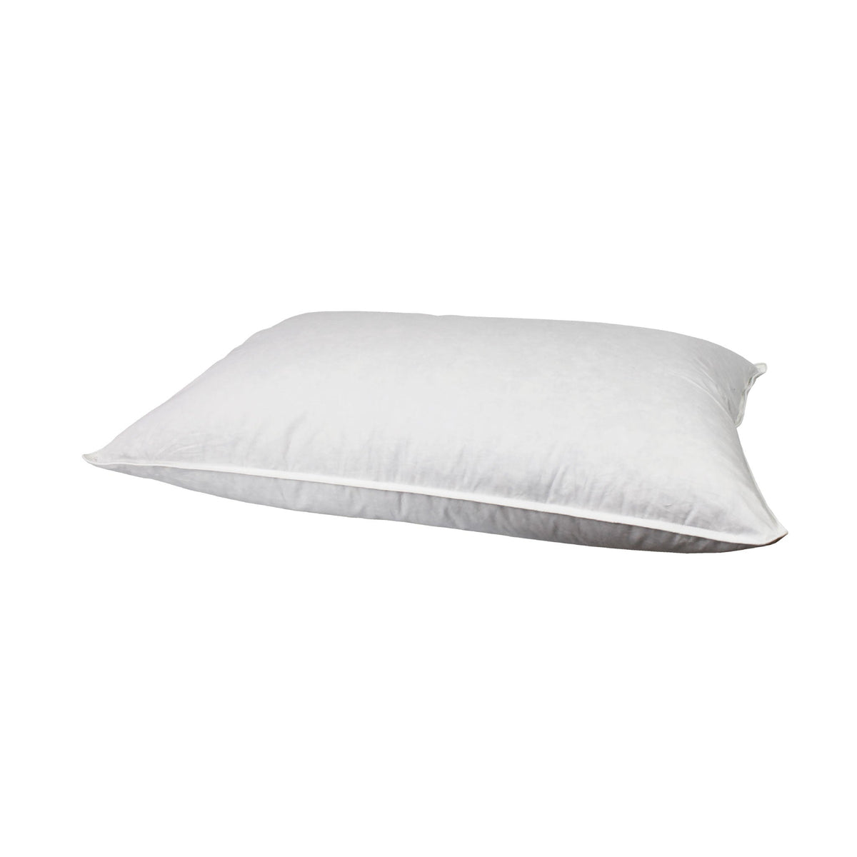 70% Duck Feather 30% Down Pillow, cotton japara cover, premium hotel fill.