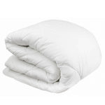 Microloft All Seasons Down Alternative Quilt, 200gsm polyester fill, cotton japara cover, for Australian hotels.