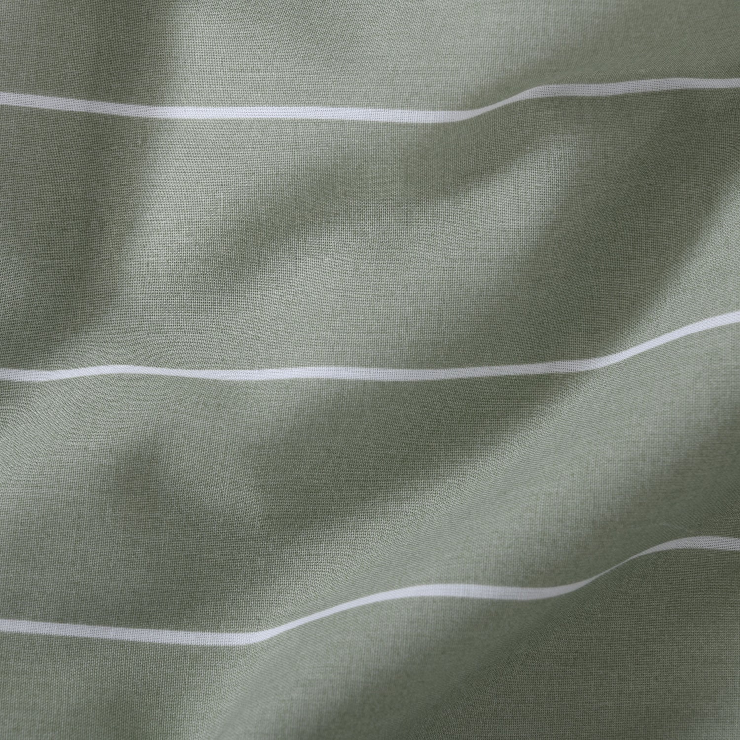 Studio Stripe Sage Printed Quilt Cover Set