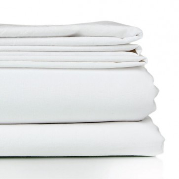 Crisp Sheets & Pillowcases - White